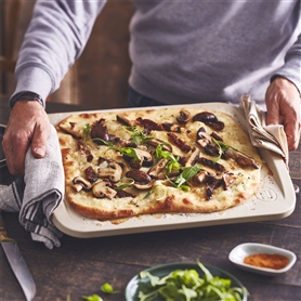 Boite Calzone Bon Appétit-Pizza - Visuel Pizza - 27 cm - Carton Blanc