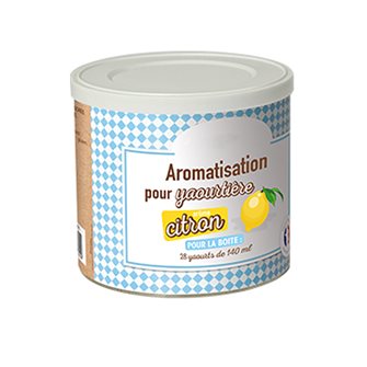 Aromatisation pour yaourtière parfum citron