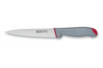 Couteau à saigner 17 cm professionnel en acier Sandvik